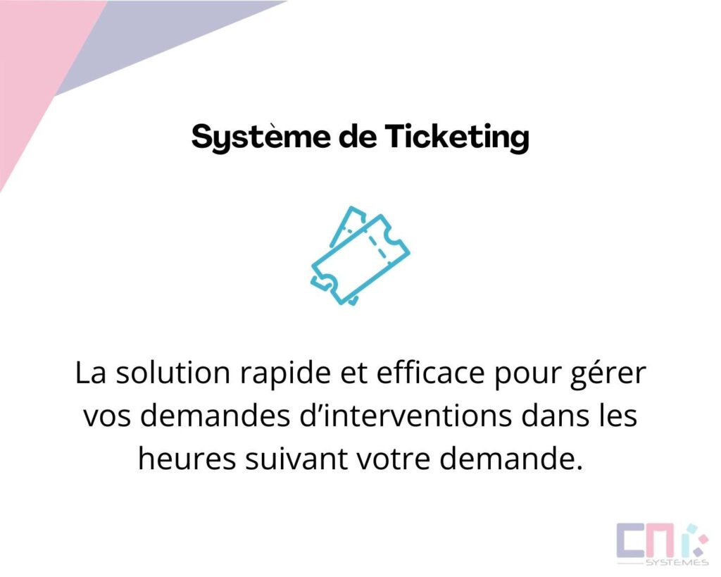 La solution rapide et efficace pour gérer vos demandes d’interventions dans les heures suivant votre demande.